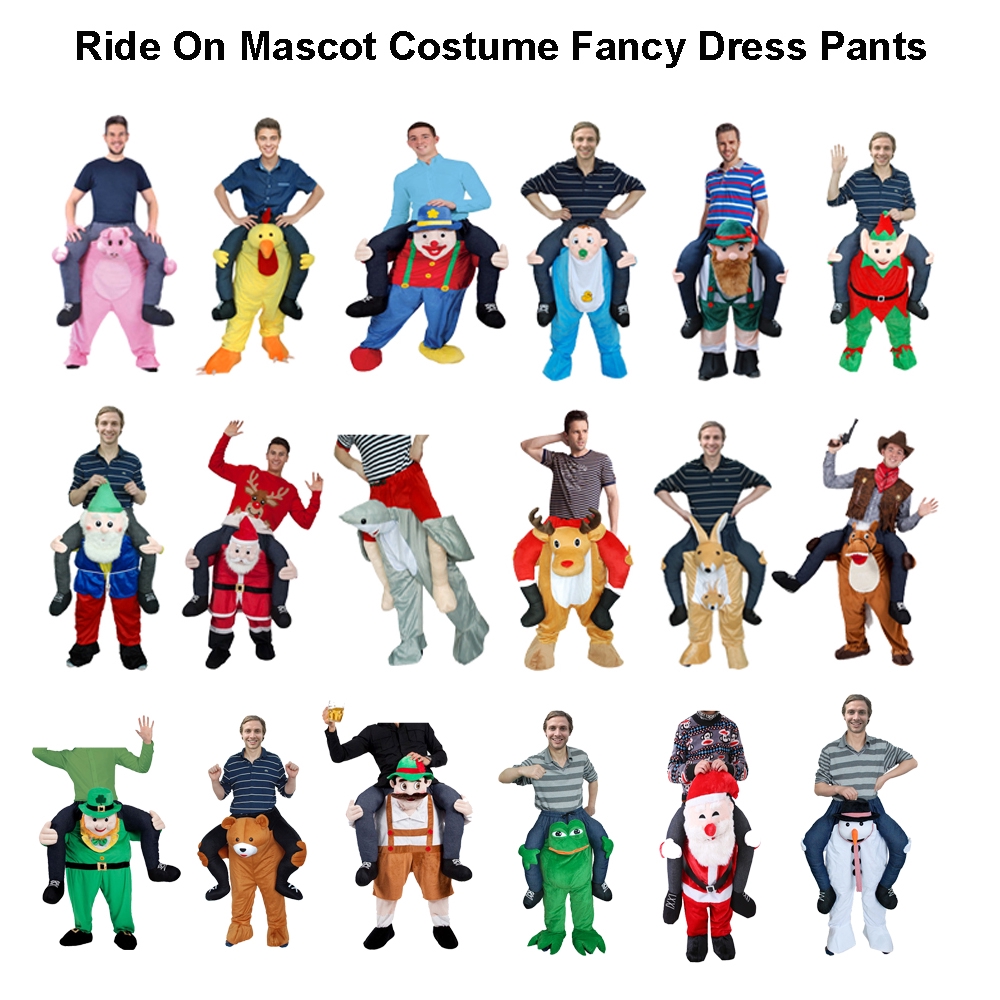 KOOY Adult Christmas Halloween Mascot Costume Stuffed