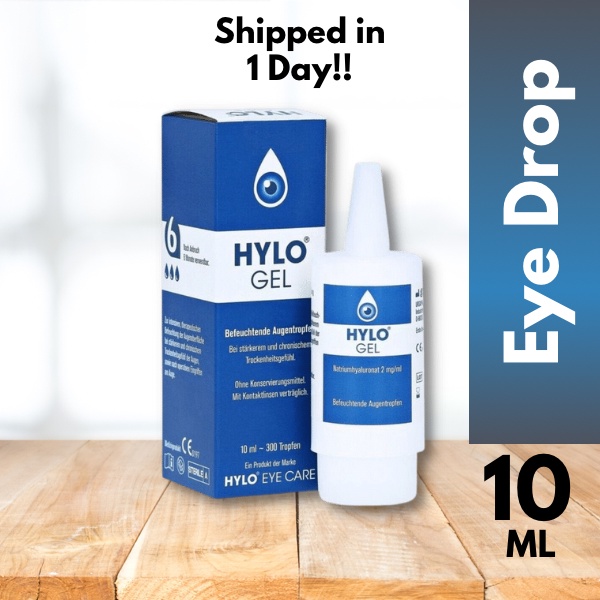 HYLO GEL Lubricating Sterile Eye Drops 300 Drops [10ml] Shopee Malaysia