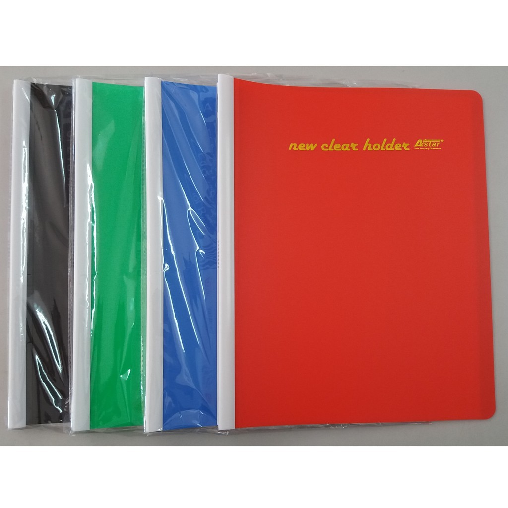A4 / F4 Refillable Clear Holder 359A / 359F ( 20 POCKETS ) Astar