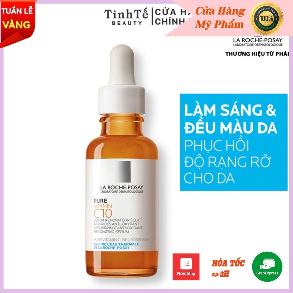 La Roche Posay Pure Vitamin C10 Serum 30ml Shopee Malaysia