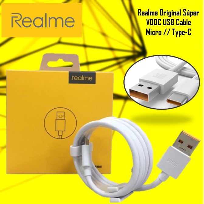 [READY STOCK ] Realme Original Vooc Fast Charging Quick