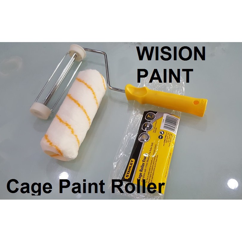 7" ( Stanley ) Cage Paint Roller Frame / Paint Roller With Handle