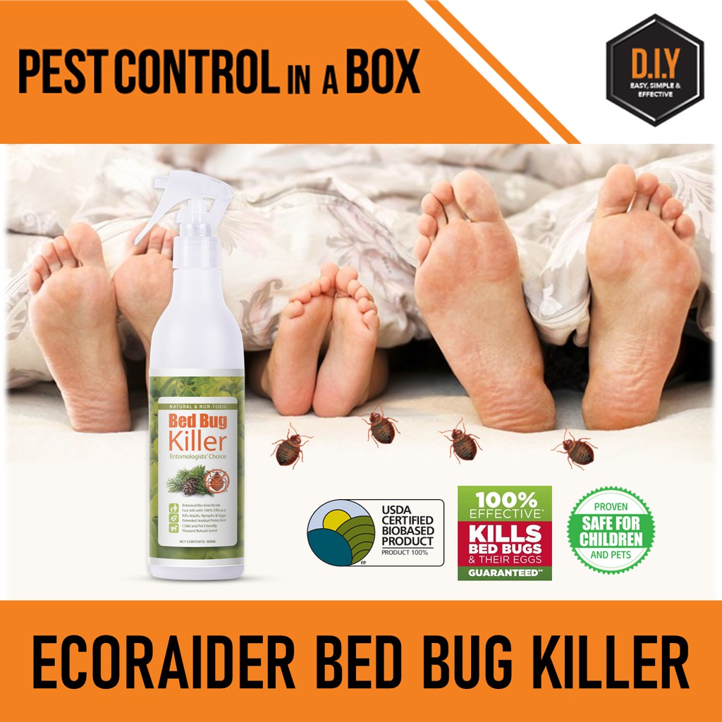 Ecoraider Bed Bug (Pepijat) Killer Spray 300ml Shopee Malaysia