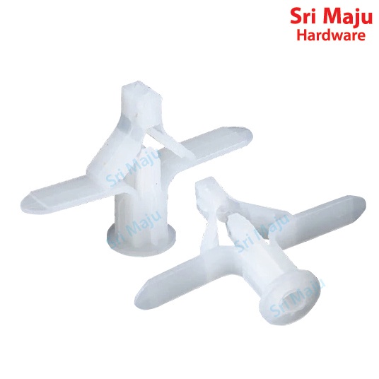 MAJU HD2 Nylon Butterfly Wall Plug for Hollow Partition Wall Ceiling
