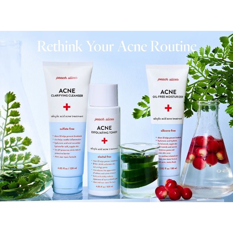 READYSTOCK Peach And Lily Peach Slices Acne Clarifying Cleanser