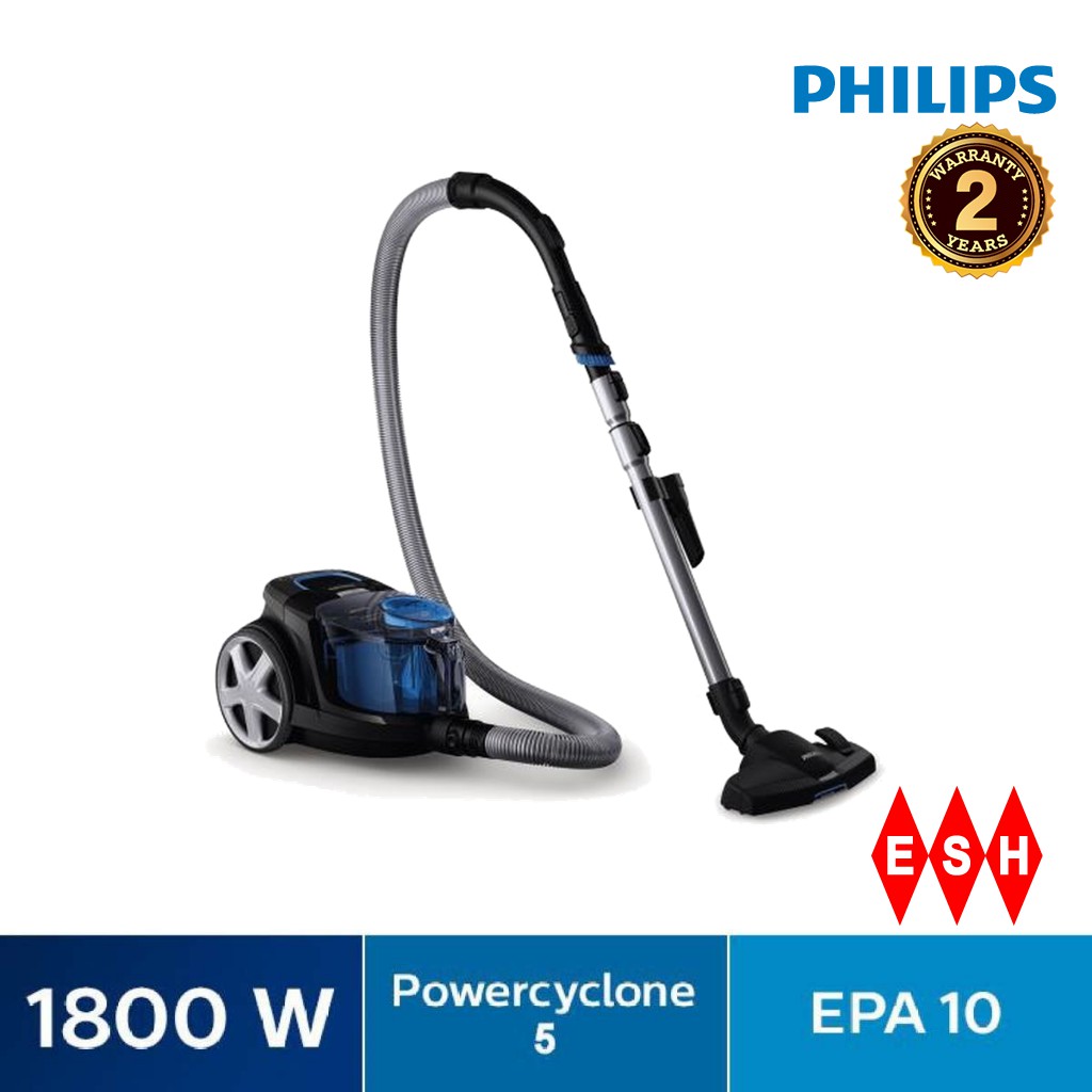 Philips FC9350 1800W PowerPro Compact Bagless Vacuum Cleaner Shopee Malaysia