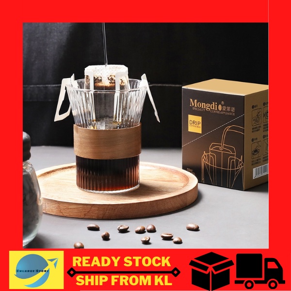 [Ready Stock Malaysia] Enlarge Store 50 Pieces Portable Coffee Drip