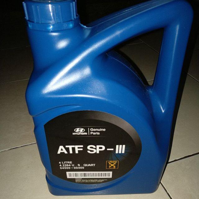 Hyundai / Kia Genuine Automatic Transmission Gear Fluid Oil ATF SP3