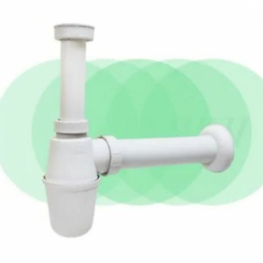 32MM/40MM Plastic Bottle L Trap for Plumbing Faucet Basin Washroom