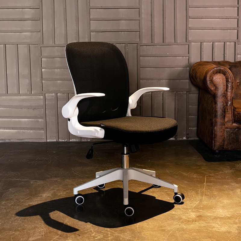 Foldable Office Chair Chair with Foldable Back Space Saving Study Chair