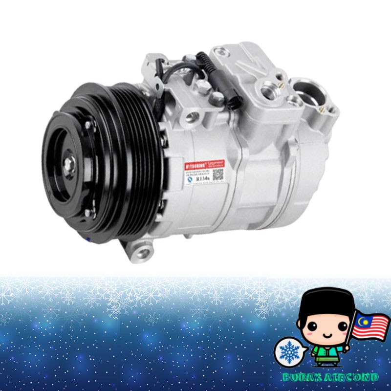 *DENSO*MERCEDES BENZ W210 203 220 6PK AIR COND COMPRESSOR PUMP Shopee