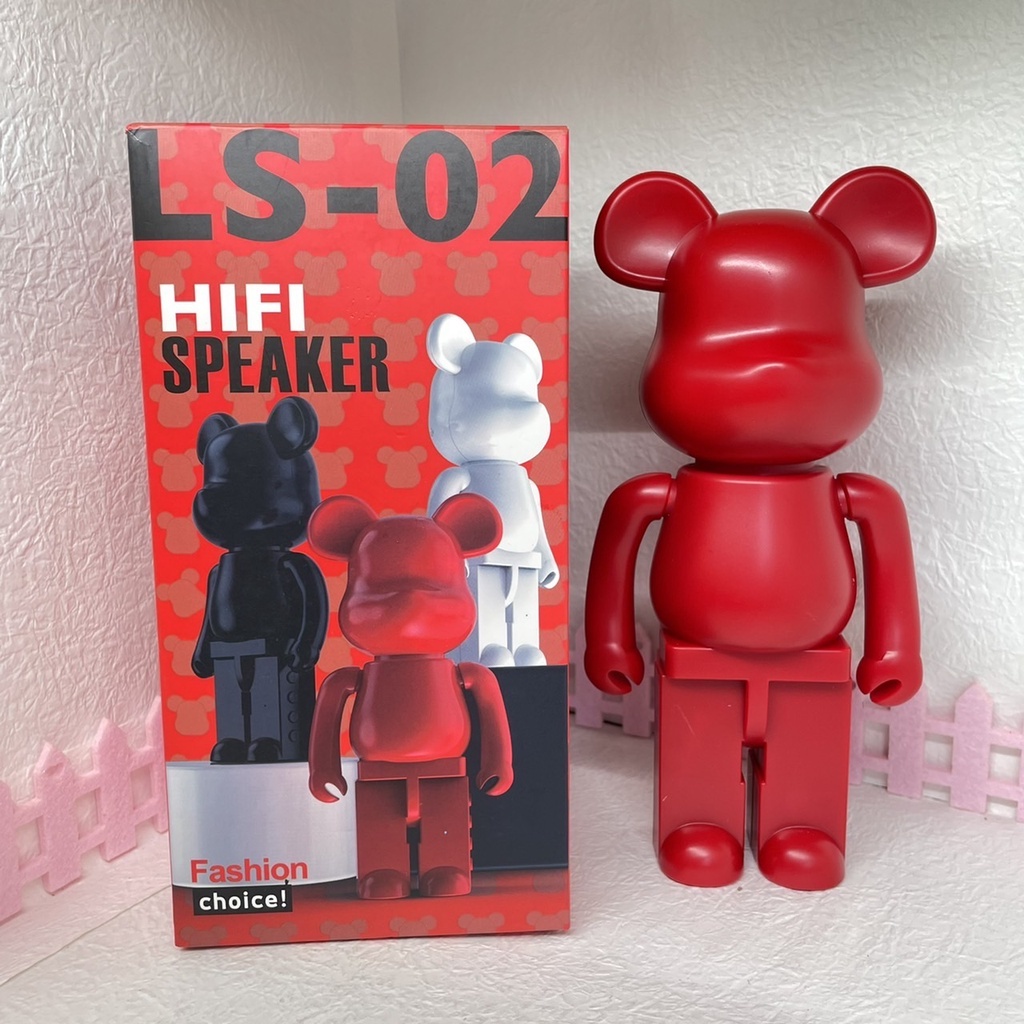 NEW 2022 Bearbrick LS02 Portable Bluetooth / TF card/ USB Speaker