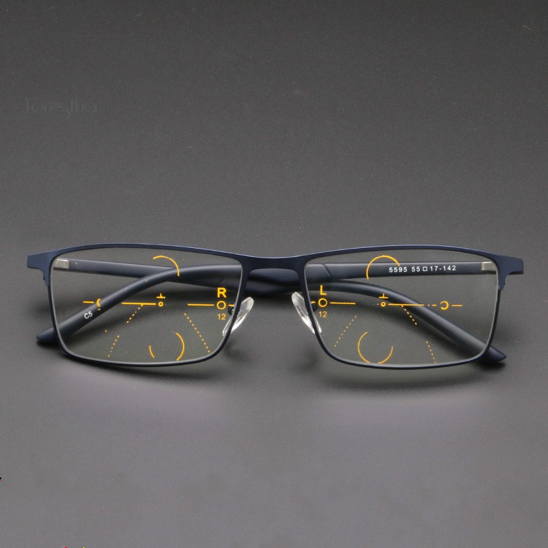 Progressive Glasses Multifocal Reading Eyeglasses Presbyopic Spectacles