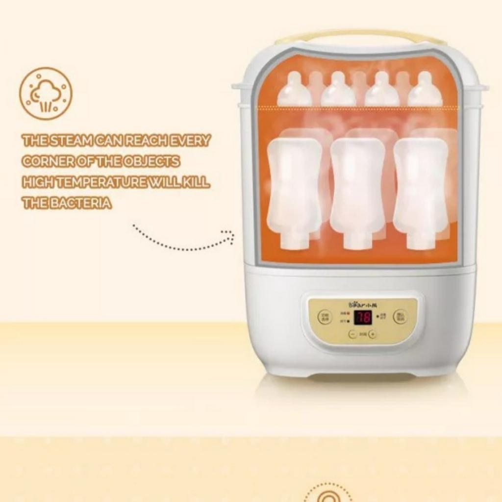 Bear Baby Bottle Sterilizer HighTemperature Steam Disinfection Air