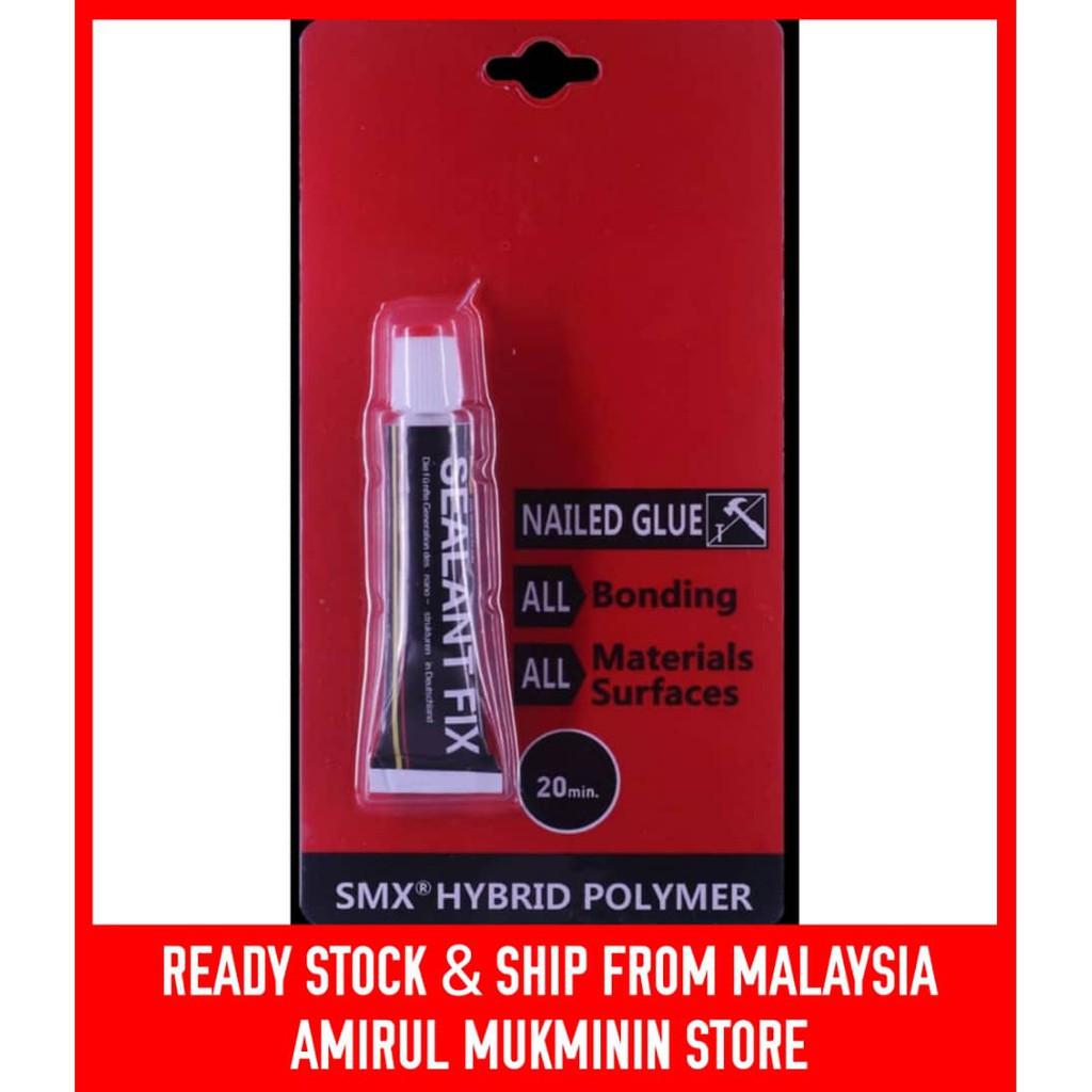 tape and adhesive 【ORIGINAL】Sealant Fix Super Glue 18g With Packaging