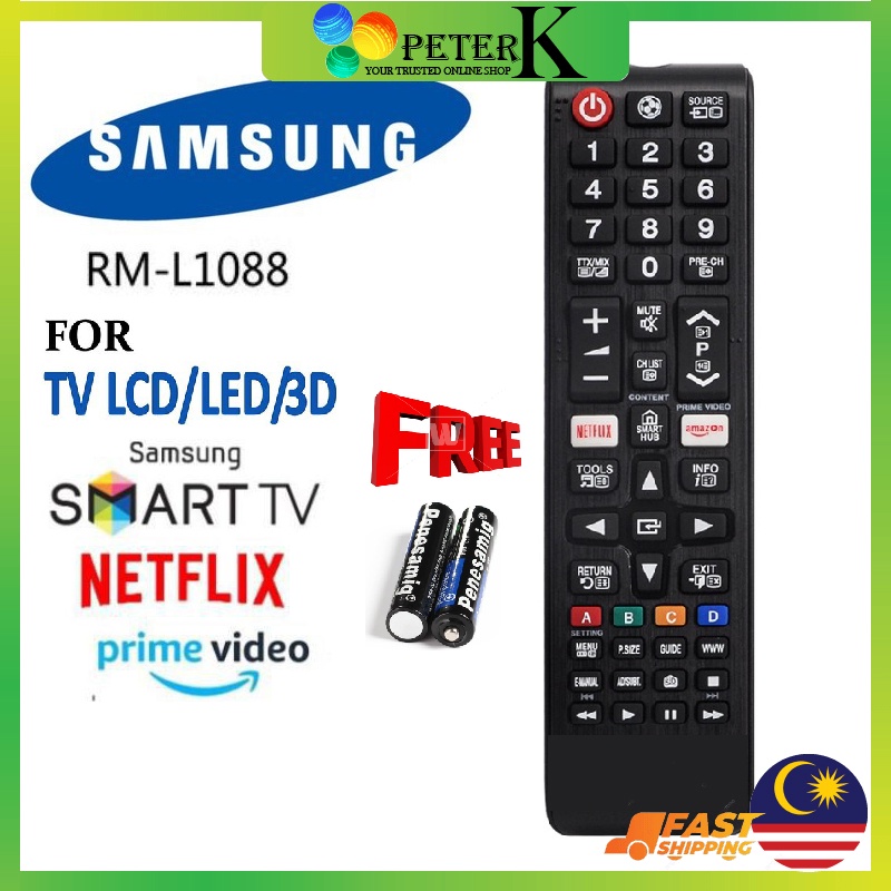 SAMSUNG LED /LCD /PLASMA TV REMOTE CONTROL Shopee Malaysia
