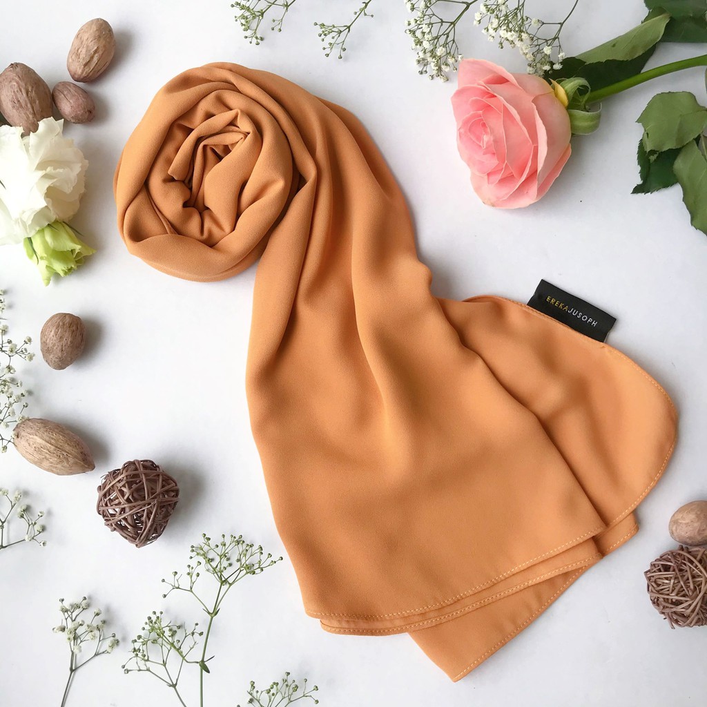 EREKAJUSOPH JASMINE PLAIN SHAWL CATALOGUE 2/3 Shopee Malaysia