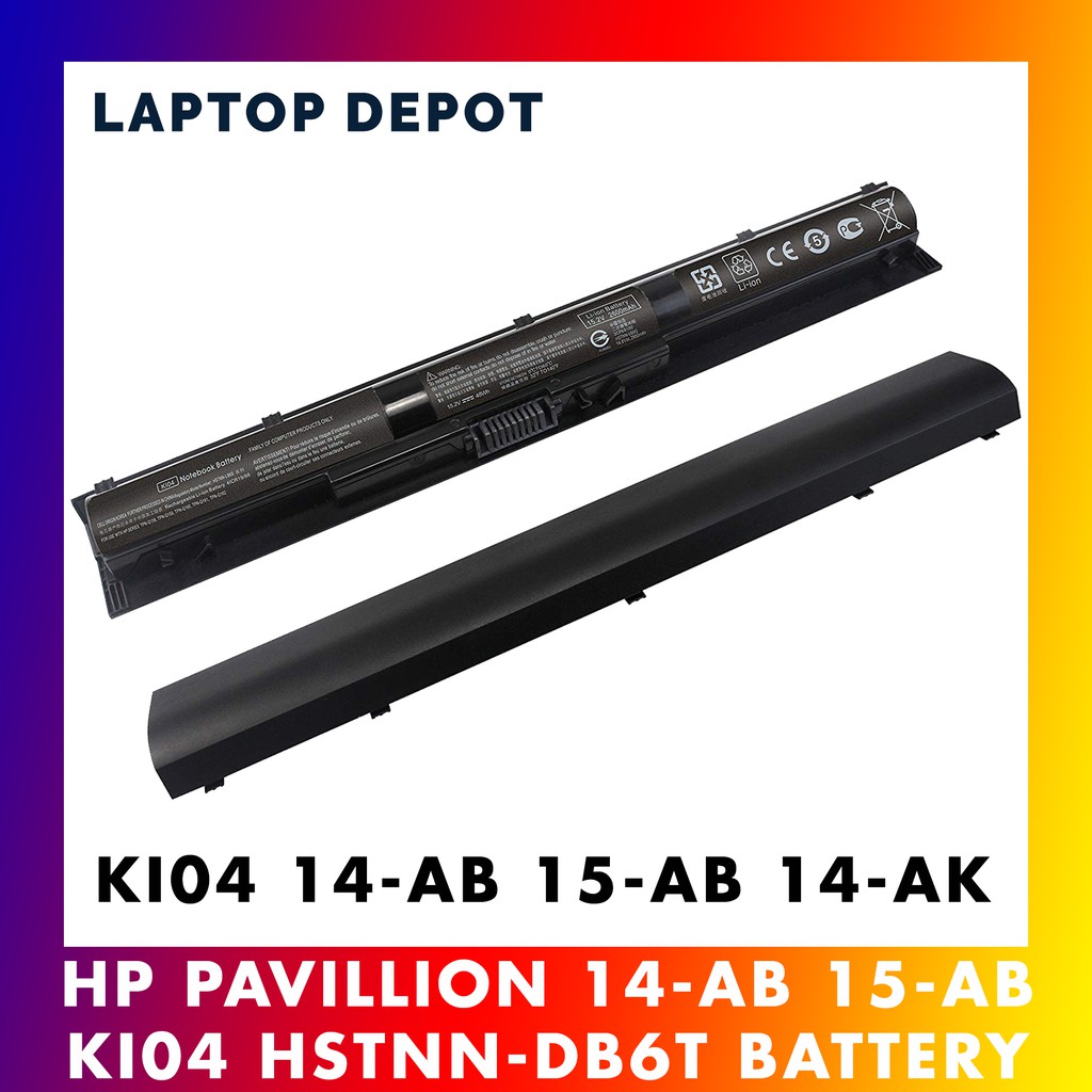 HP PAVILLION 14AB 15AB Series K104 KI04 HSTNNLB6S HSTNNDB6T Laptop