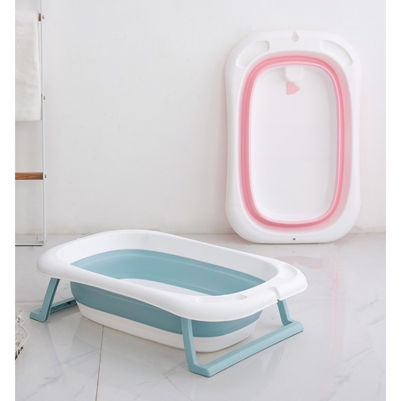 New Baby & Children Rectangular Foldable Bathtub / Baby Bath Tub