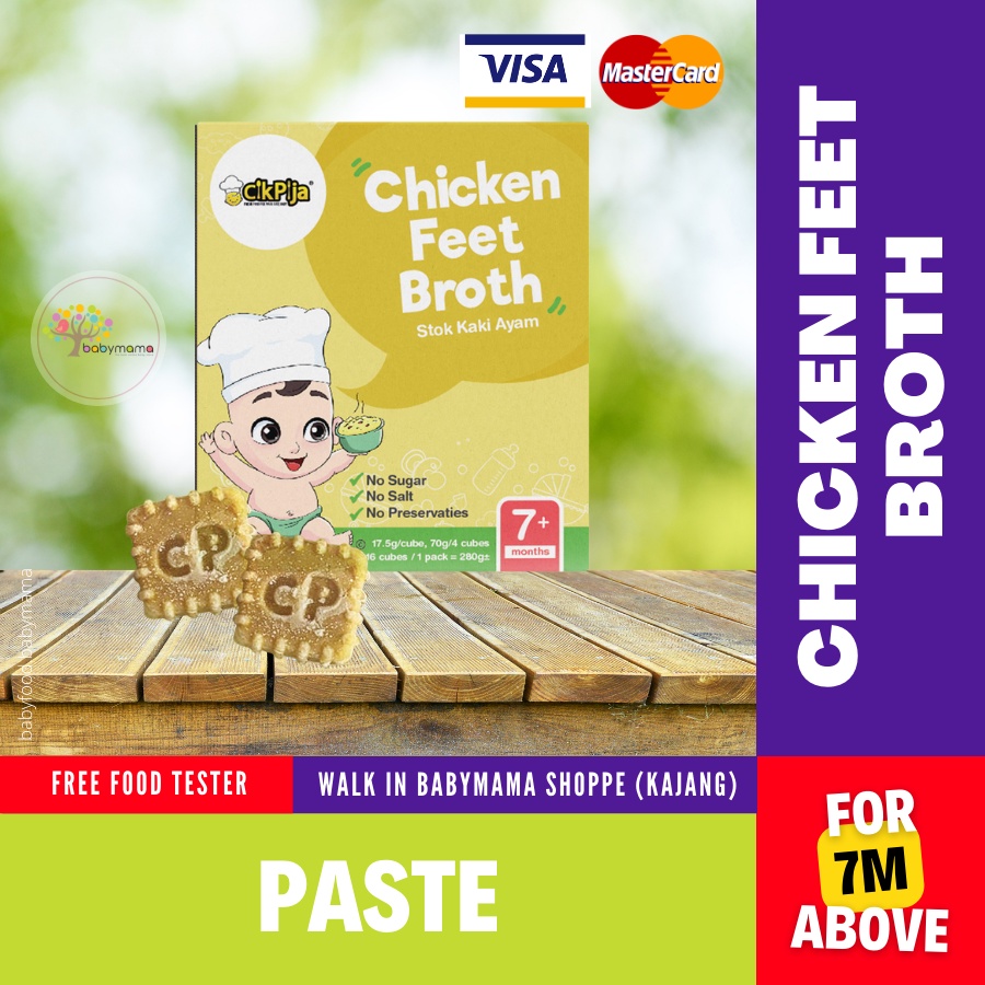 CIK PIJA LUBUK MAKANAN BAYI BABY FOOD CHICKEN FEET BROTH FROM 7