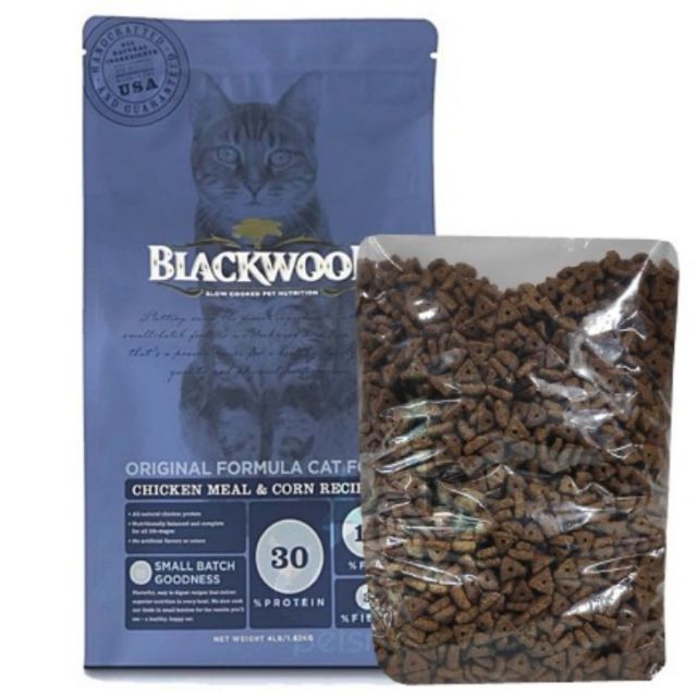 BLACKWOOD cat food chicken meal & corn recipe Repack 1kg Shopee Malaysia