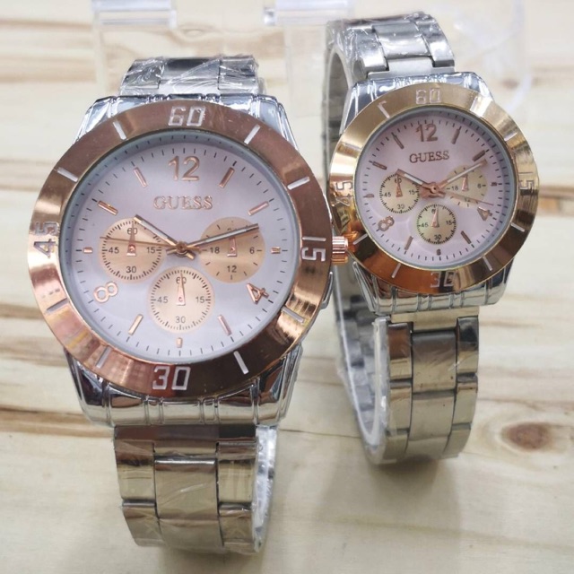 Guess Couple watch inc box Shopee Malaysia