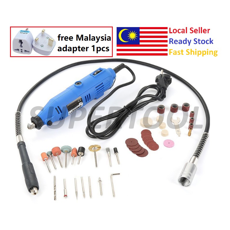 3mm Mini Electric Drill Grinder Electric Die Grinder Flexible Flex