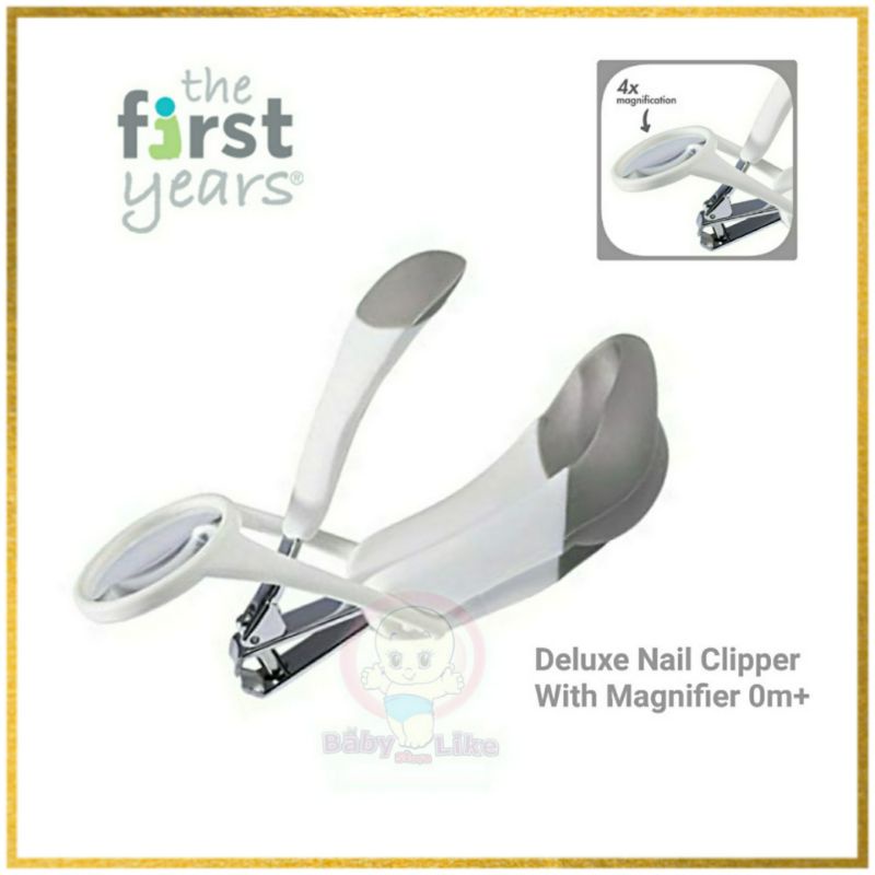 The First Years Deluxe Nail Clipper With Magnifier 0M+ Shopee Malaysia