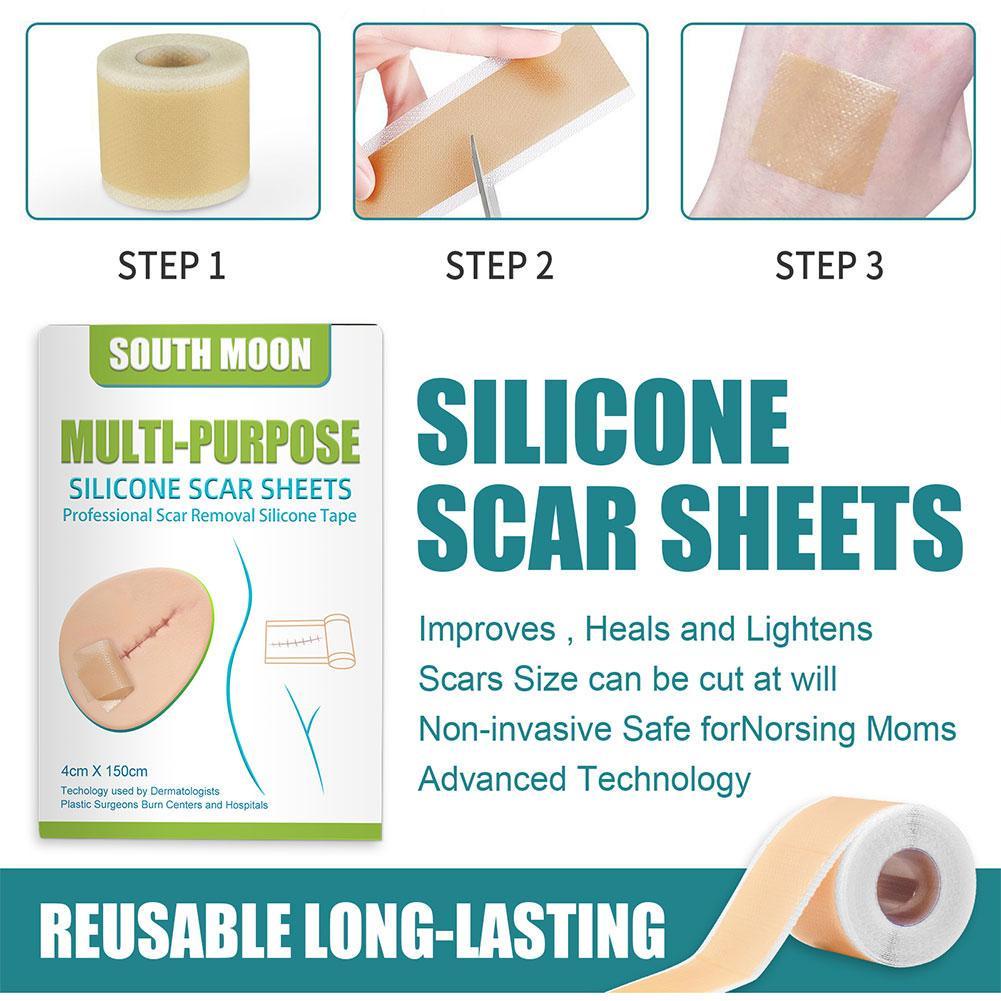 Aroamas Professional Silicone Scar Removal Sheets For Scars Caused By C