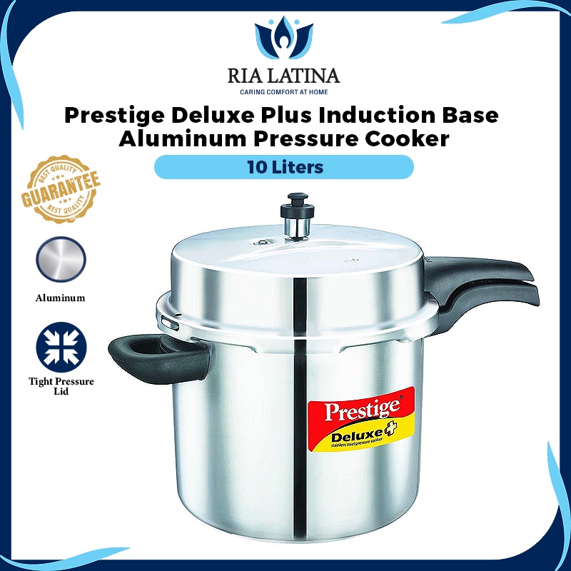 Ria Latina Prestige Deluxe Plus Induction Base Aluminum Pressure Cooker