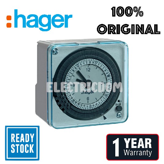 HAGER TIMER EH711 24 HOURS TIMER Analogue Time Switches / DLX LK711