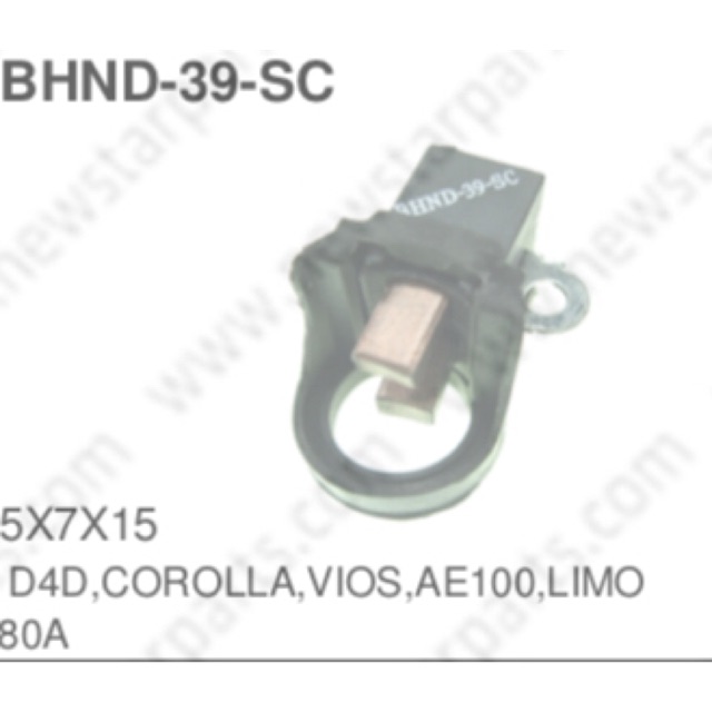 BHND39SC ALTERNATOR ND CARBON BRUSH HOLDER FOR PERODUA KANCIL,VIVA