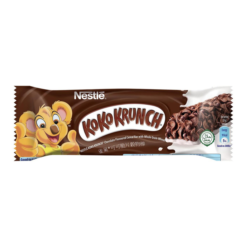 Nestle Koko Krunch Cereal Bar 25g Shopee Malaysia