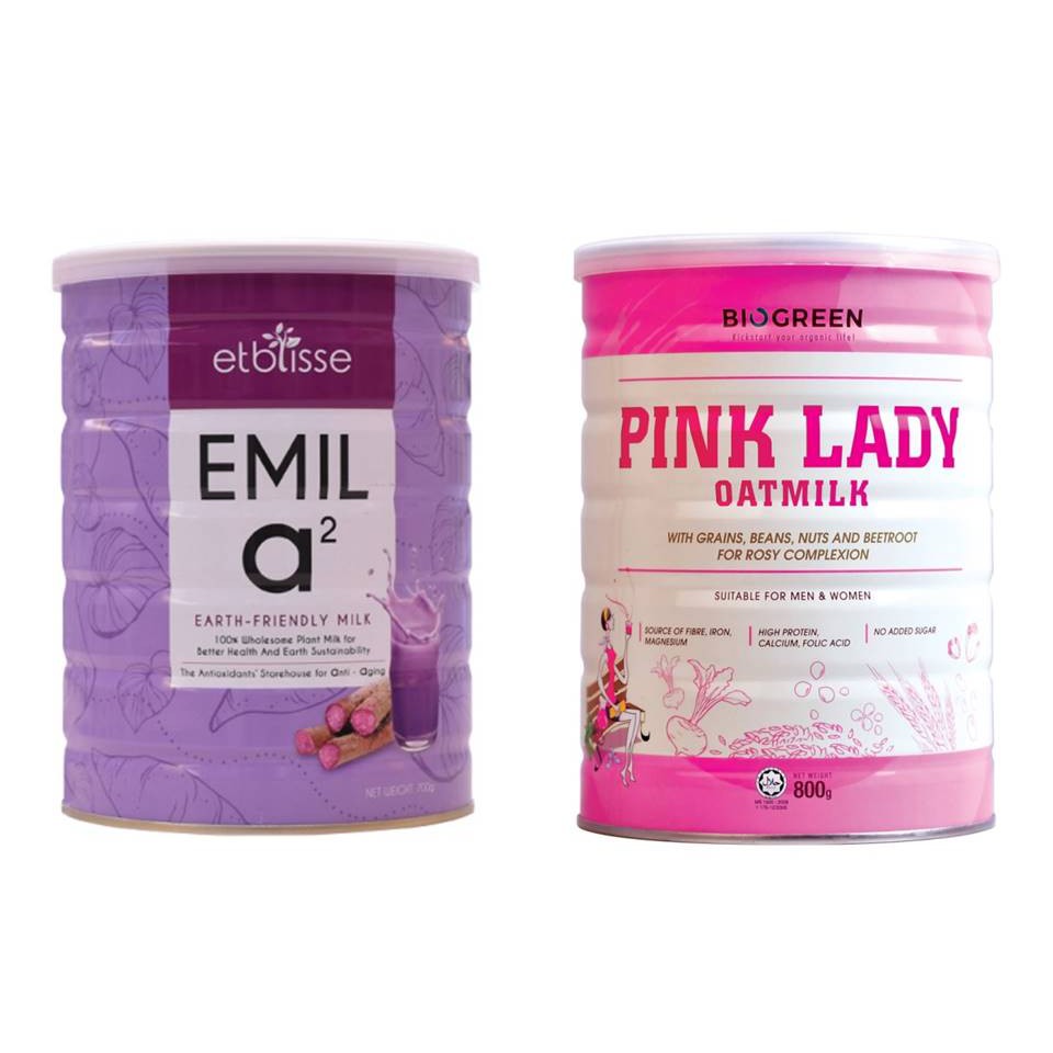 Biogreen Pink Lady Oatmilk 800g + Etblisse EarthFriendly