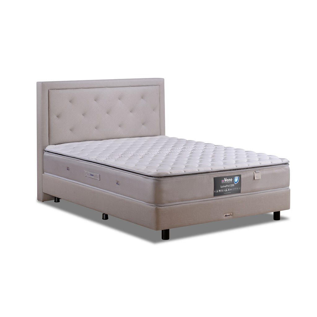 Vono Spinepro1200 Pocketed Spring Mattress Shopee Malaysia