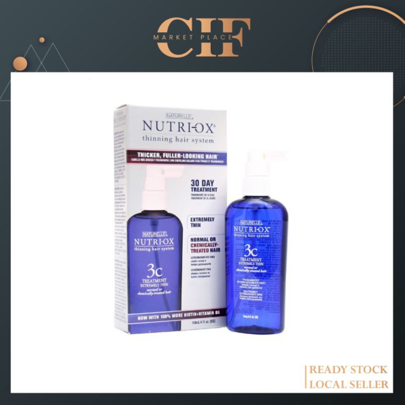 NutriOx 3C Tonic Treatment For Extremely Thin Hair Anti Hair Fall Hair Loss Tonic Serum