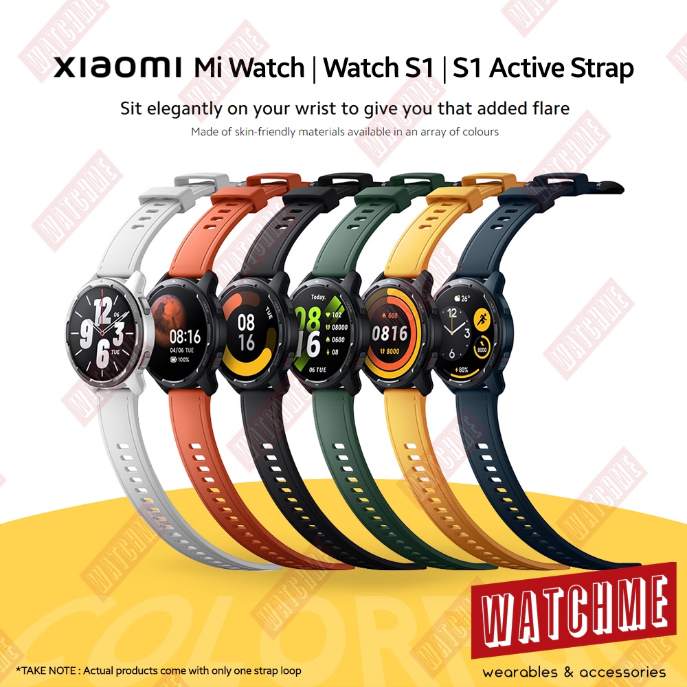 Xiaomi Watch S1, Watch S1 Active, Mi Watch Strap, Active Color & Sport