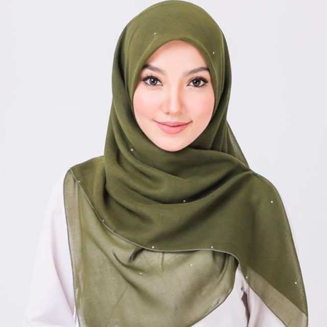 TUDUNG BAWAL MANIK TABUR PUTIH PREMIUM Shopee Malaysia
