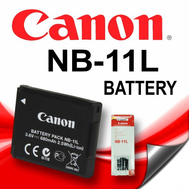 Canon NB11L genuine original 3.6V 680mAh 2.5Wh LithiumIon Battery Pack Shopee Malaysia