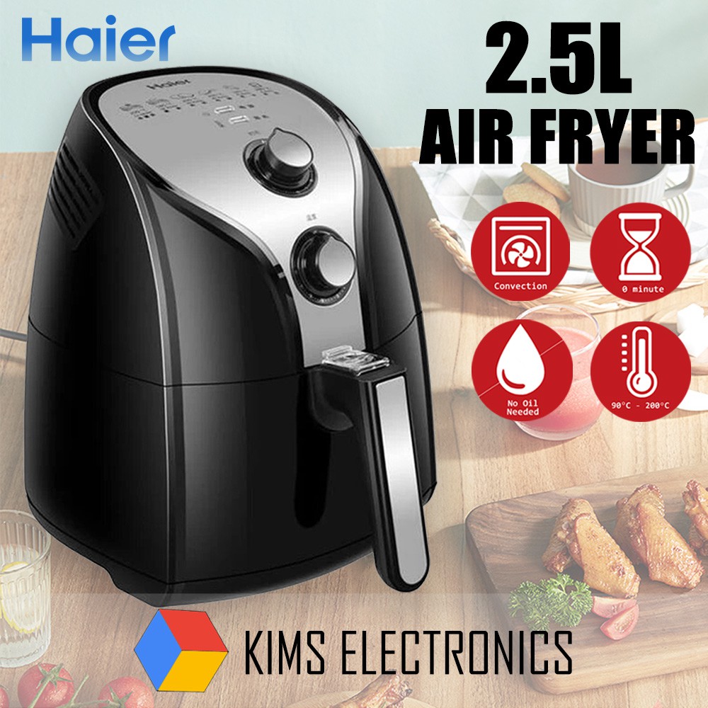 HAIER 2.5L ANALOG AIR FRYER HAAF25 Shopee Malaysia