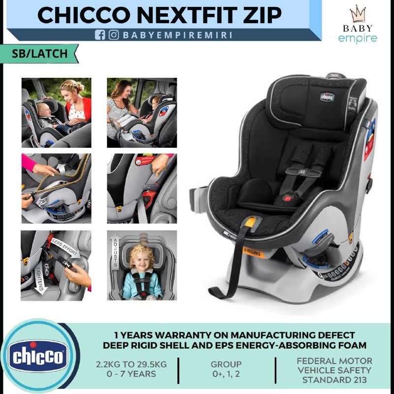 CHICCO NEXTFIT ZIP CAR SEAT Shopee Malaysia