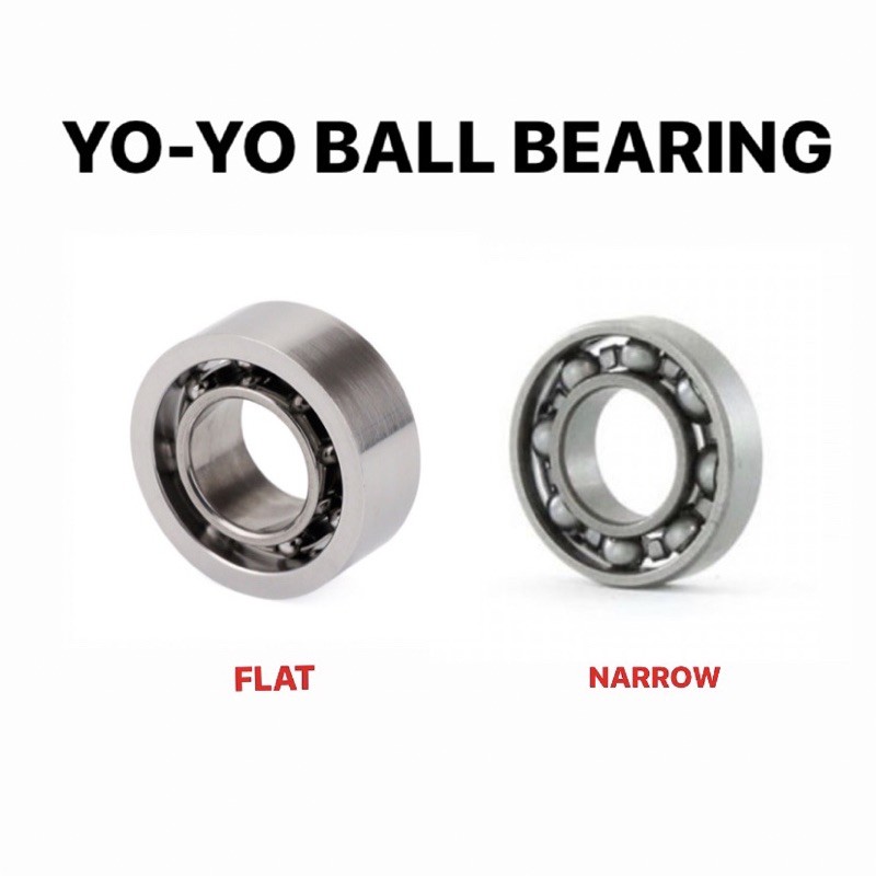 Flat / Narrow Bearing Size C Normal YoYo bearing Shopee Malaysia