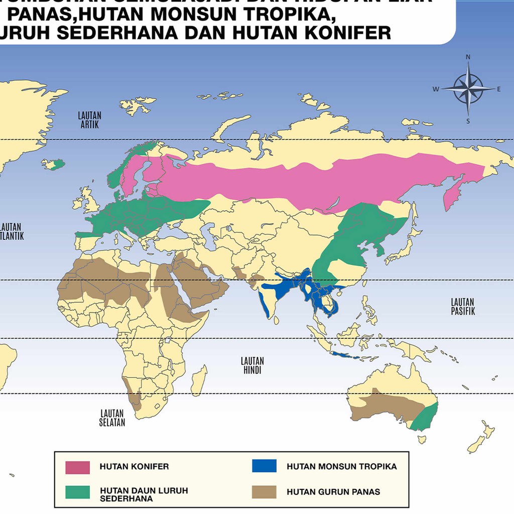 Peta Kawasan Hutan Konifer