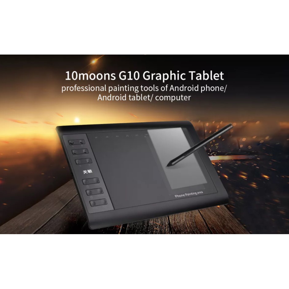 10moons G10 Master Graphic tablets 8192 Levels 10 x 6 inch Graphic