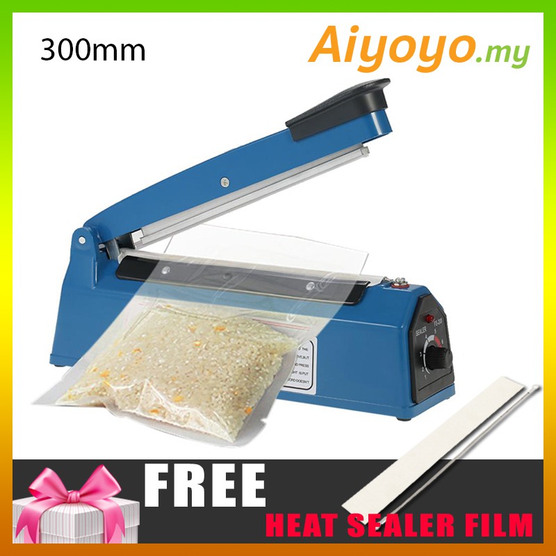 300mm Impulse Sealing Machine Sealer Film Heat Pe Pp Plastic Poly Bag