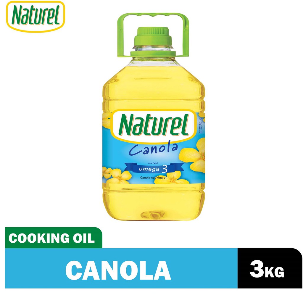 Naturel Pure Canola Cooking Oil (3kg) Shopee Malaysia