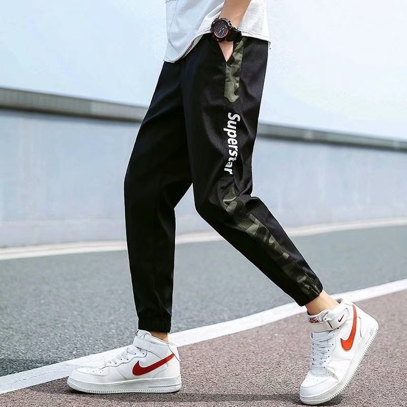 (Size S5XL) Men women casual sports pants fitness pants mountain