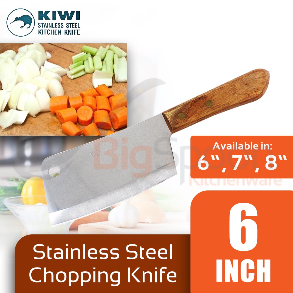 KIWI Cleaver Chopping Knife 6 inch Shopee Malaysia