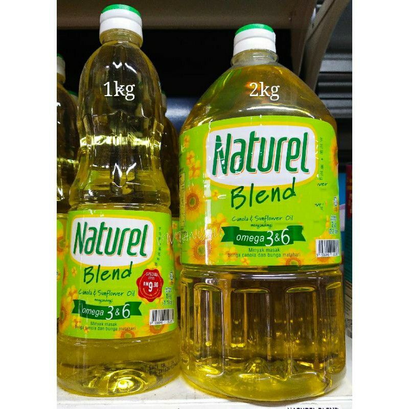 Halal🌼Natural Blend Canola&Sunflower Oil Omega 3&6/Minyak Masak 花油🌼