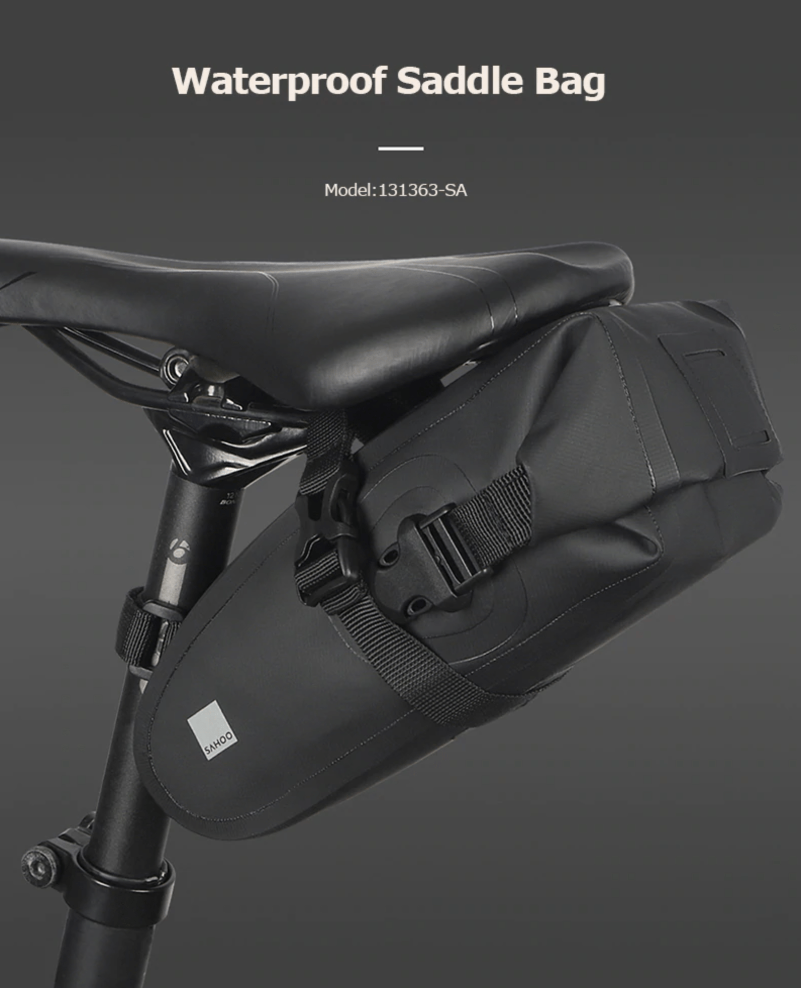 SAHOO Ultralight Cycling Bicycle Absolutely Waterproof Saddle Seat